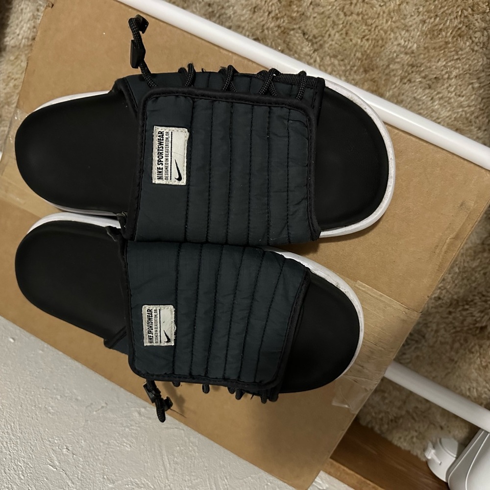 Nike Asuna 2 slid sandals “navy blue”